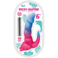 Hott Products | Dicky-Raptor Vibrating Dildo 6" Pink/Blue
