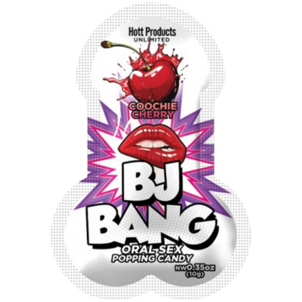 Hott Products | BJ Bang - Oral Sex Popping Candy Cherry/Watermelon/Strawberry - 3x10g - 3 Pack