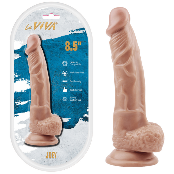 La Viva Aussie Dongs Joey 8.5" Dildo Flesh