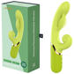La Viva Inflatable Dual Vibrator Green Bean