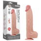 Lovetoy 14" King Sized Sliding Skin Dual Layer Dong (Flesh)