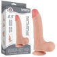 Lovetoy 8.5" Sliding Skin Dual Layer Dong (Flesh)