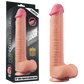 Lovetoy Nature Cock King Sized 12" Dual Layered Platinum Silicone Cock (Flesh)