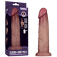 Lovetoy Sliding Skin Pro II Silicone Dual Layer Dong Dildo 9"