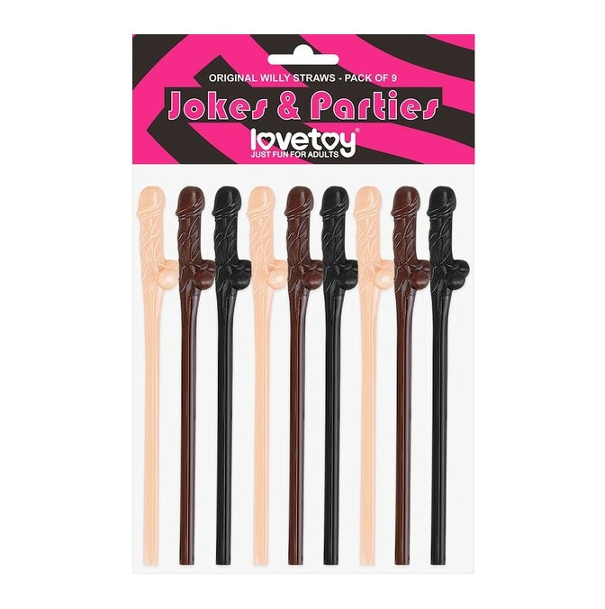 Lovetoy | Willy Straws Willy Straws (Flesh, Brown, Black)