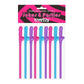 Lovetoy | Willy Straws (Blue, Pink, Purple)