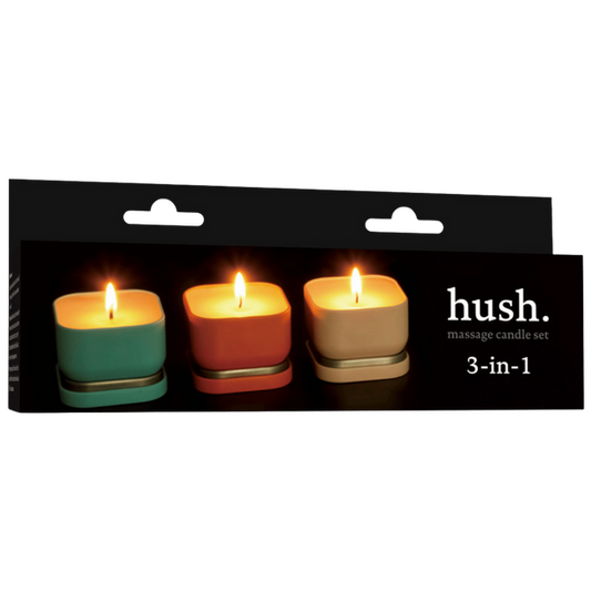 Lovetoy Hush Massage Candle Set