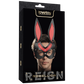 Lovetoy Rebellion Reign Mystery Bunny Mask (Black/Red)