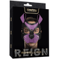 Lovetoy Rebellion Reign Classic Wicked Pup Mask (Purple/Black)