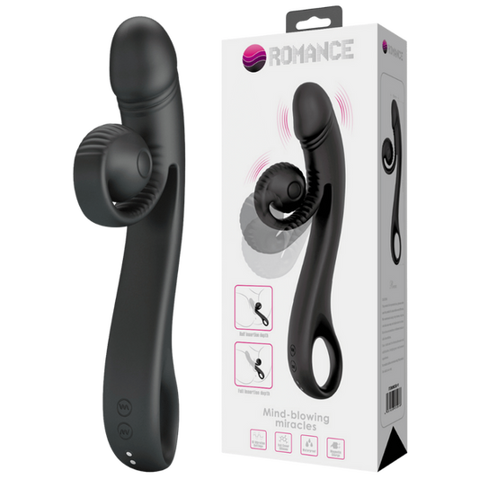 Pretty Love Romance - Beau - Mind Blowing Miracles - Dual Motor Vibrator Black