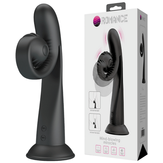 Pretty Love Romance - Selma - Mind Blowing Miracles - Dual Motor Vibrator Black