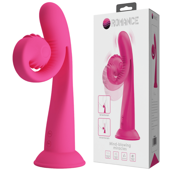 Pretty Love Romance - Selma - Mind Blowing Miracles - Dual Motor Vibrator Pink