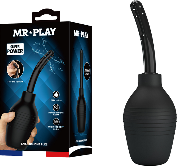 Pretty Love Mr. Play Anal Douche 310ml Enema Black