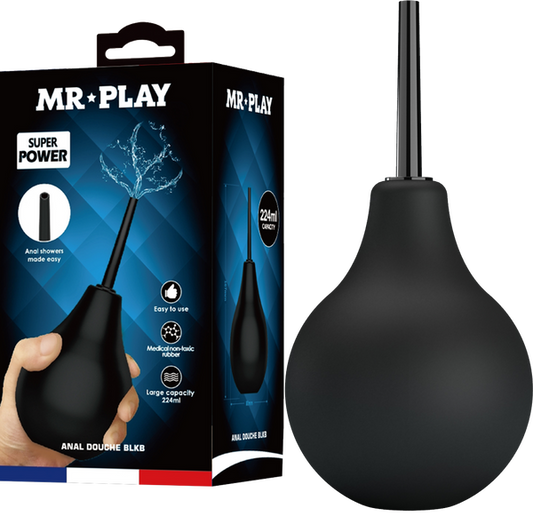 Pretty Love Mr. Play Anal Douche Enema Bulb Black