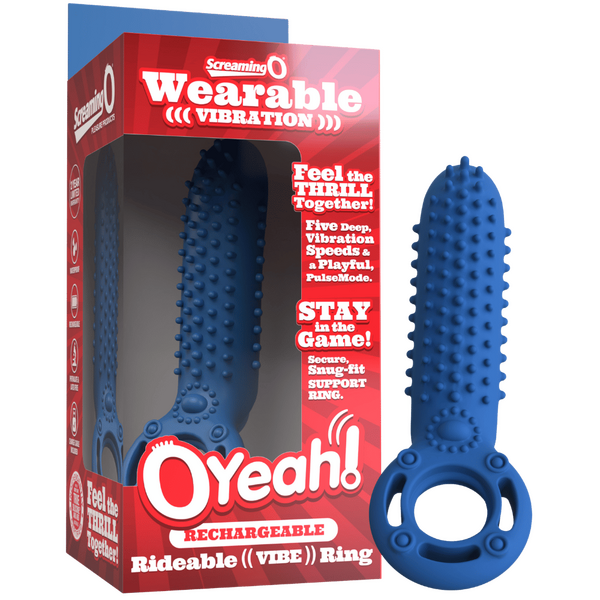 ScreamingO OYeah Couples Vibrating Ring - Blue