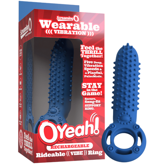 ScreamingO OYeah Couples Vibrating Ring - Blue