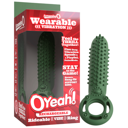 ScreamingO OYeah Couples Vibrating Ring - Green