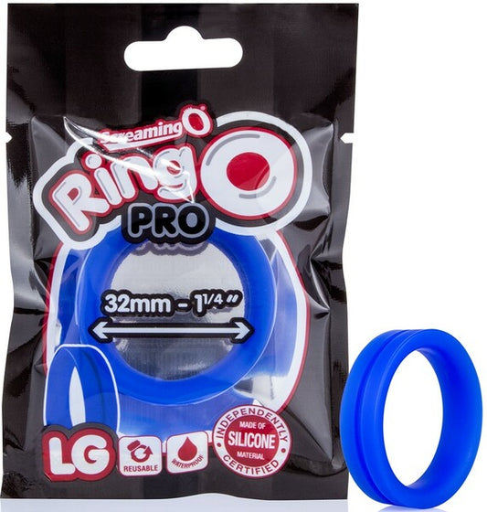 ScreamingO RingO Pro Large Cock Ring - Blue