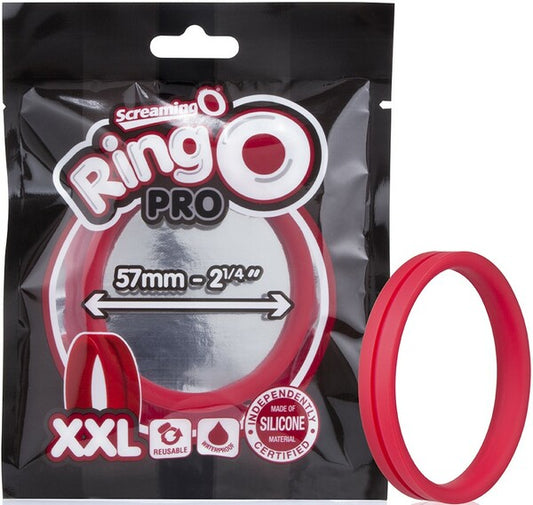 ScreamingO RingO Pro XXL Cock Ring - Red