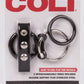 CalExotics | COLT Enhancer Set - Two Interchangeable Cock Rings Black