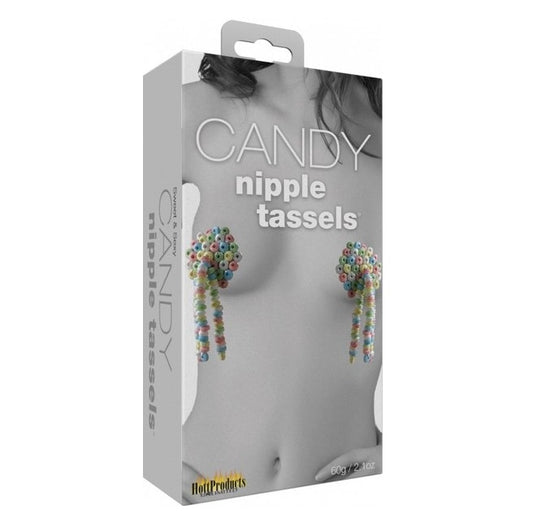 Hott Products | Candy Edible Nipple Tassels - Multi-Flavored Candy
