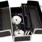 The Toy Chest Vibrator Sex Toy Case Storage - Large Black 15"x 8"x 7"