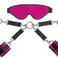 Liberator Deluxe Bond Cuff and Blindfold Kit Pink