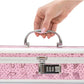 The Toy Chest - Small Lockable Vibrator Sex Toy Case Pink 30.5cm x 10cm x 10cm