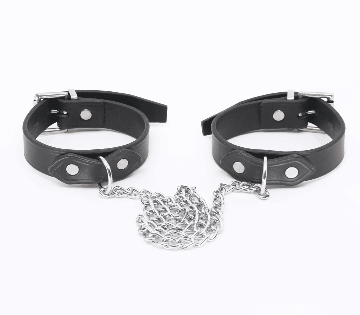 Love In Leather Leather Ankle Restraints.