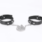 Love In Leather Leather Ankle Restraints.