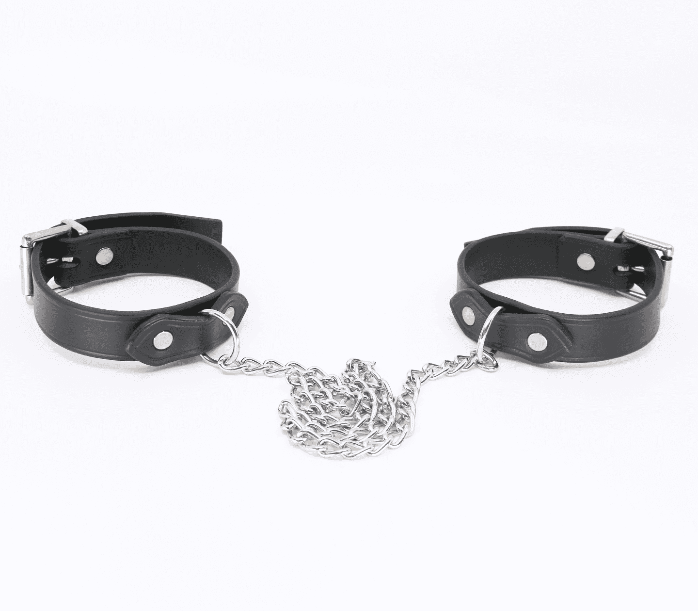Love In Leather Leather Ankle Restraints.