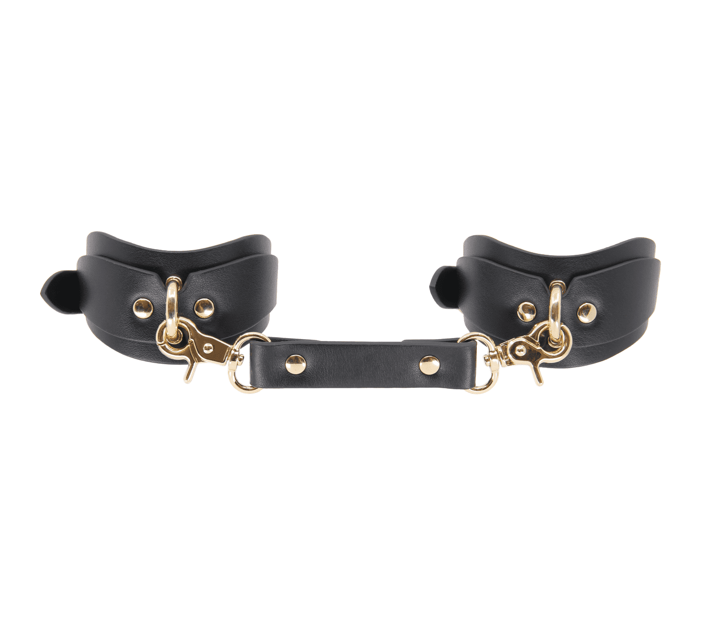 Love In Leather Shaped Faux Leather Ankle Cuffs