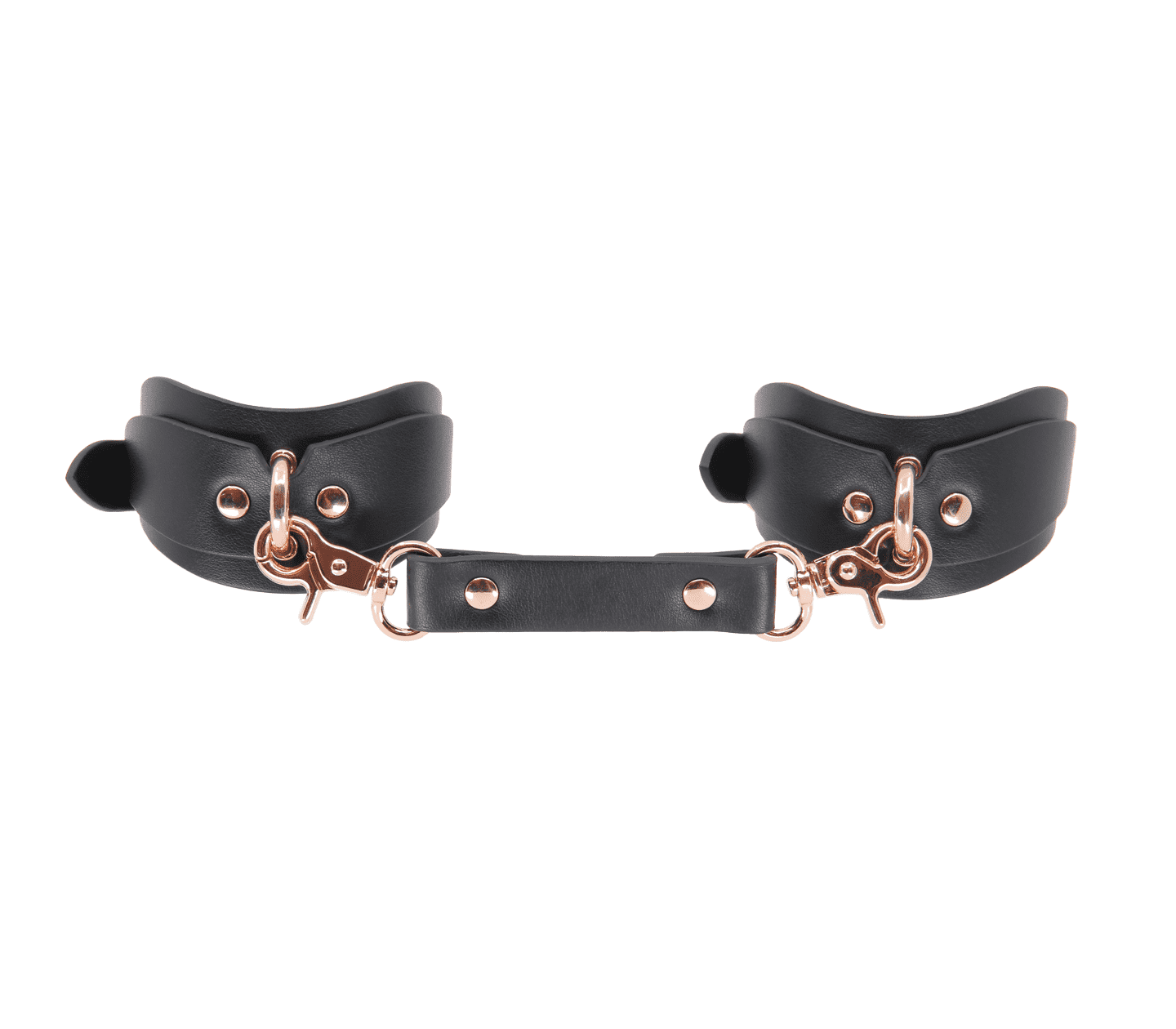 Love In Leather Shaped Faux Leather Ankle Cuffs
