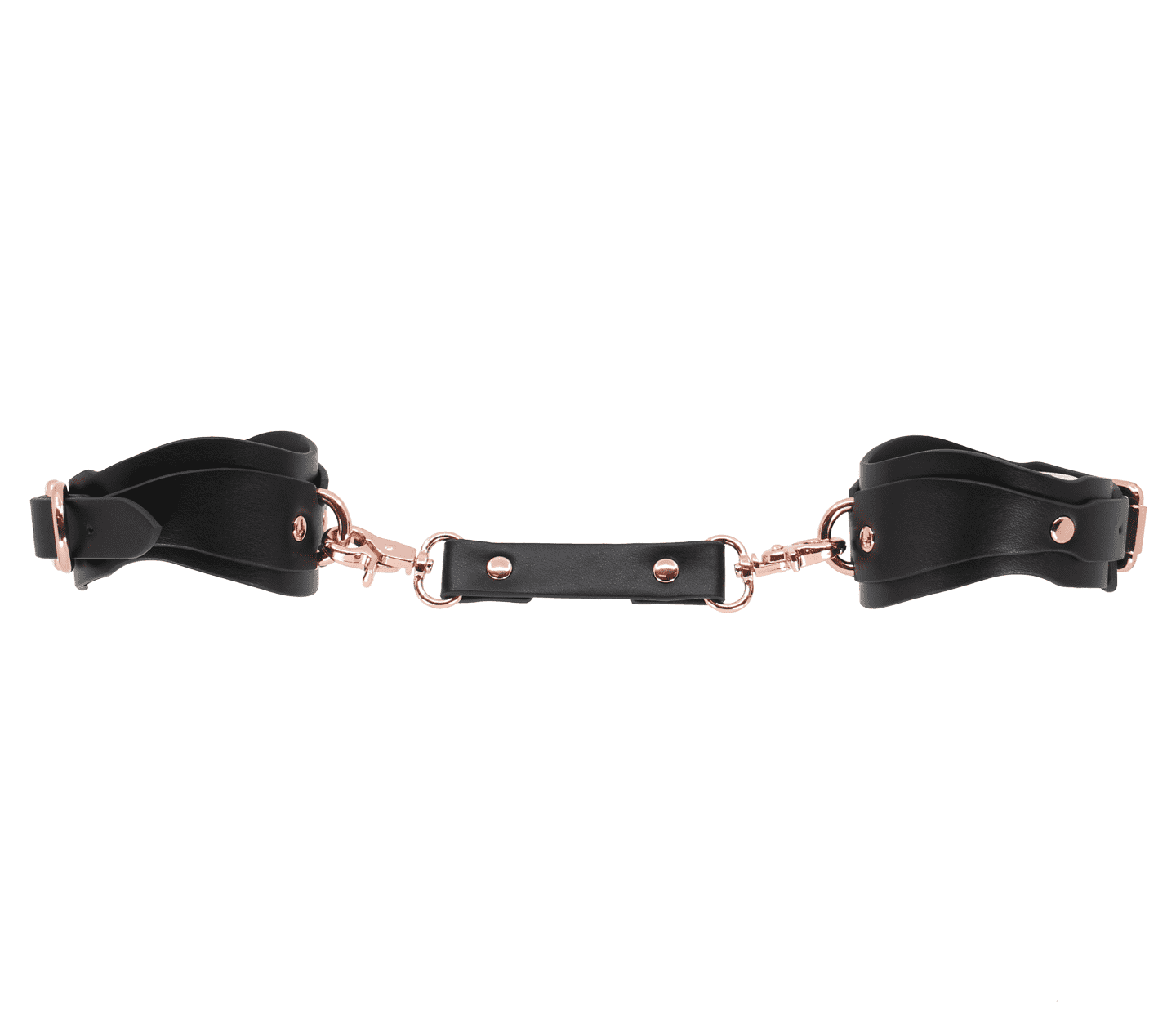 Love In Leather Shaped Faux Leather Ankle Cuffs