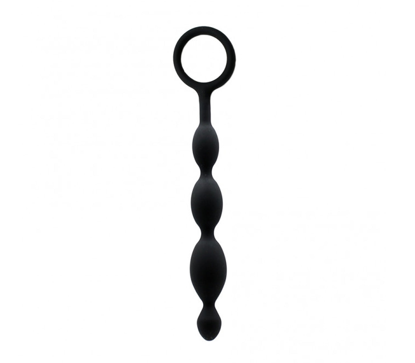Love In Leather Silicone Anal Beads I
