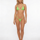 Love In Leather BIK002 Spandex Fabric Micro Bikini One Size - MULTIPLE COLOURS