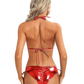 Love In Leather BIK003 Metallic Micro Bikini One Size - MULTIPLE COLOURS