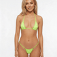 Love In Leather BIK005 Rhinestone Embellished Micro Bikini One Size - MULTIPLE COLOURS
