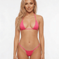Love In Leather BIK005 Rhinestone Embellished Micro Bikini One Size - MULTIPLE COLOURS