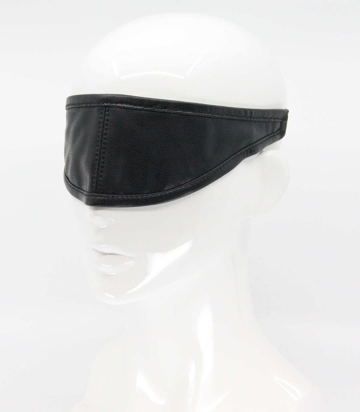 Love In Leather Grained Leather Blindfold BLI002