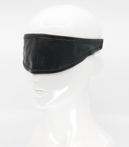 Love In Leather Grained Leather Blindfold BLI002