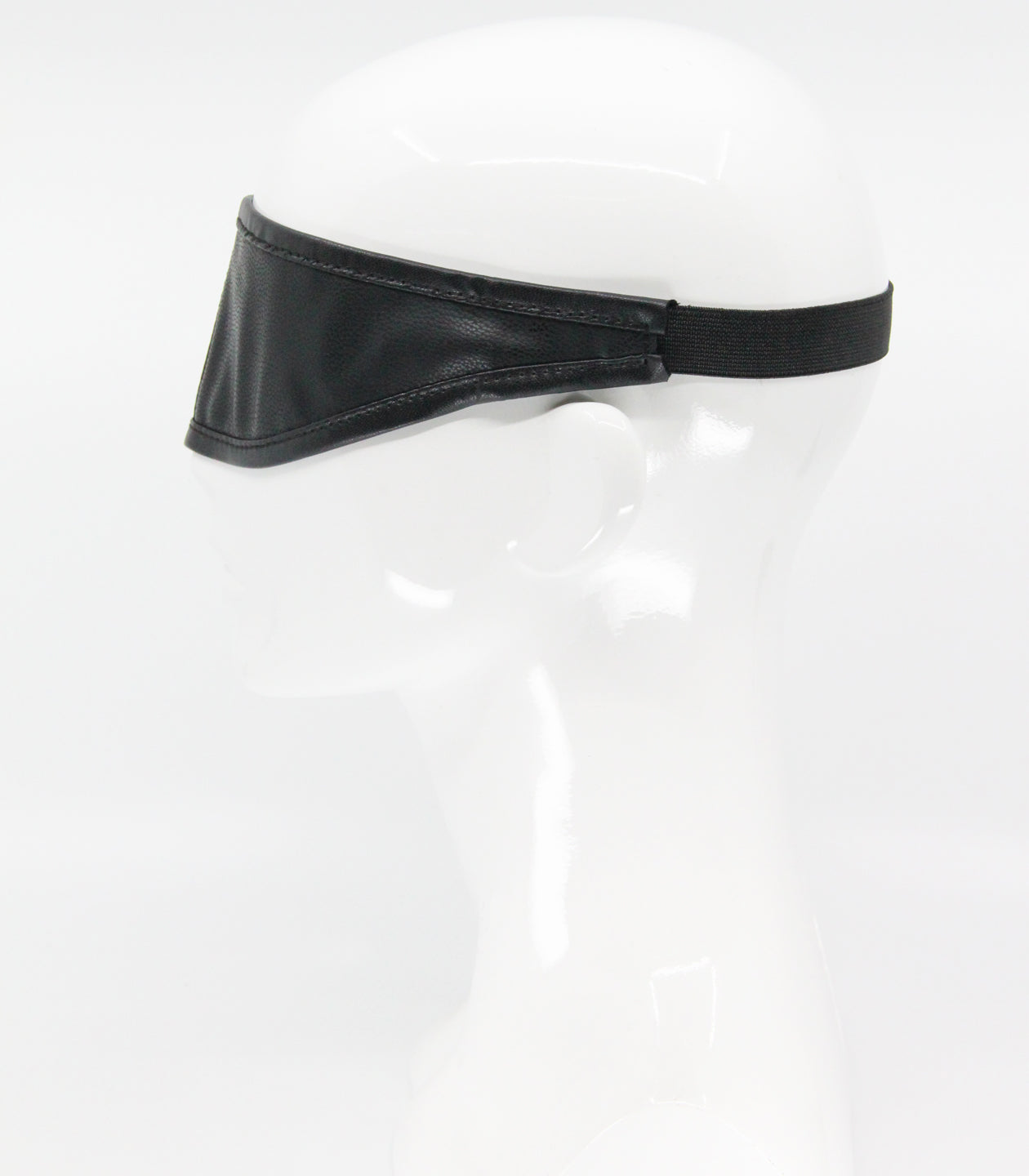 Love In Leather Grained Leather Blindfold BLI002