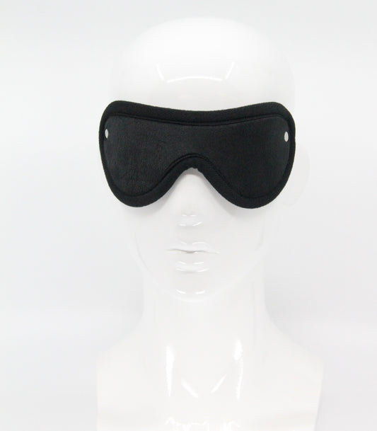 Love In Leather Soft Faux Fur Blindfold BLI016