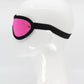 Love In Leather Soft Faux Fur Blindfold BLI016