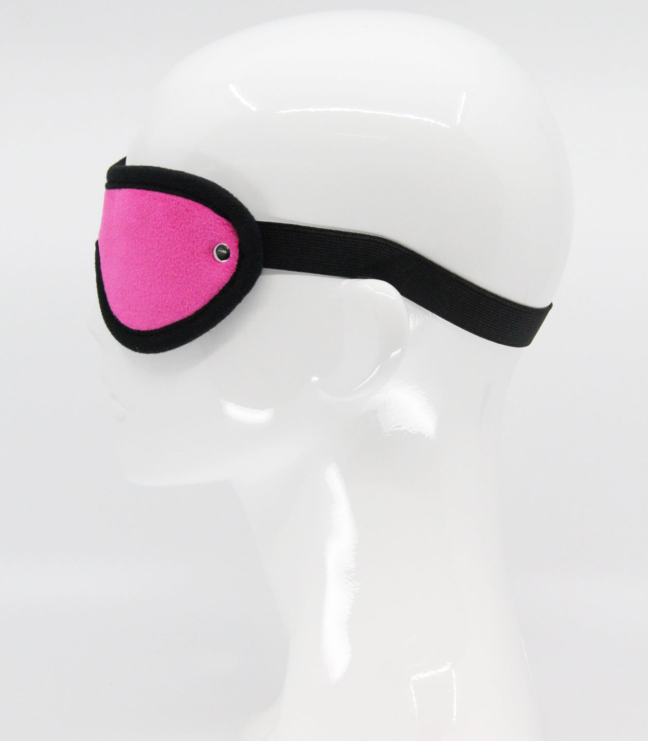 Love In Leather Soft Faux Fur Blindfold BLI016