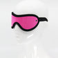 Love In Leather Soft Faux Fur Blindfold BLI016