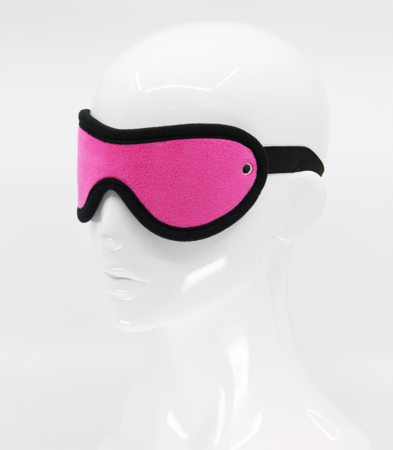 Love In Leather Soft Faux Fur Blindfold BLI016