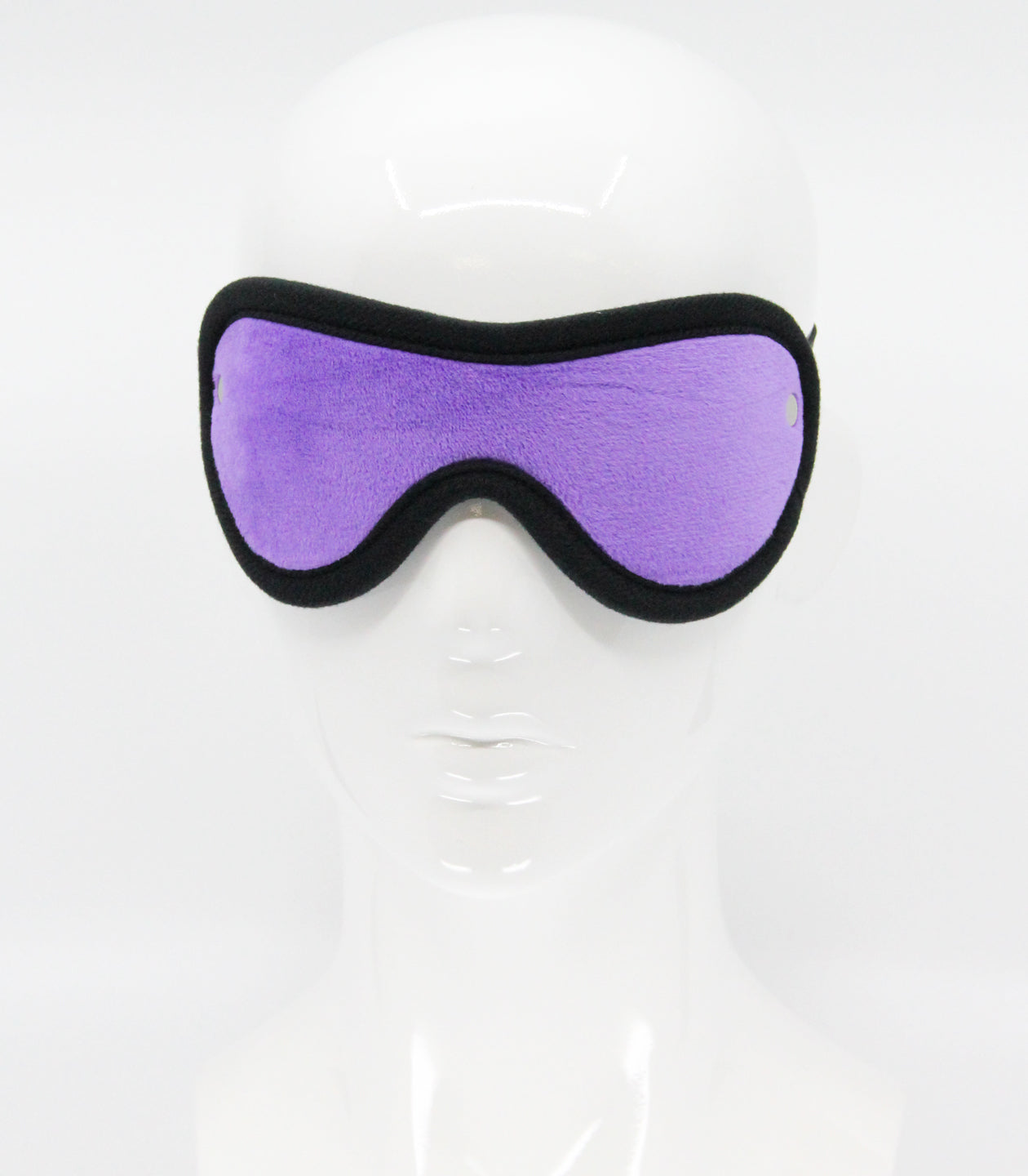 Love In Leather Soft Faux Fur Blindfold BLI016