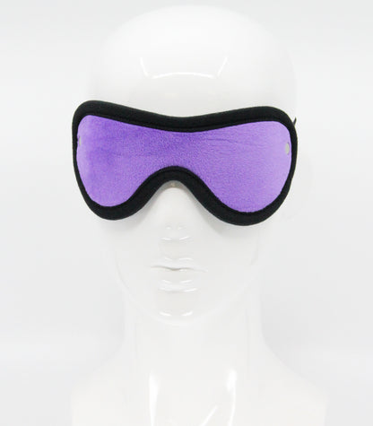 Love In Leather Soft Faux Fur Blindfold BLI016