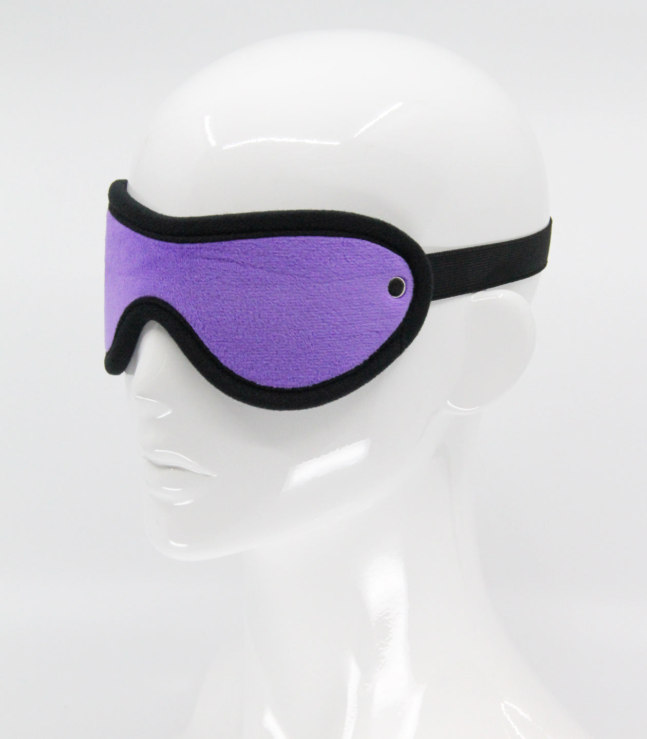 Love In Leather Soft Faux Fur Blindfold BLI016